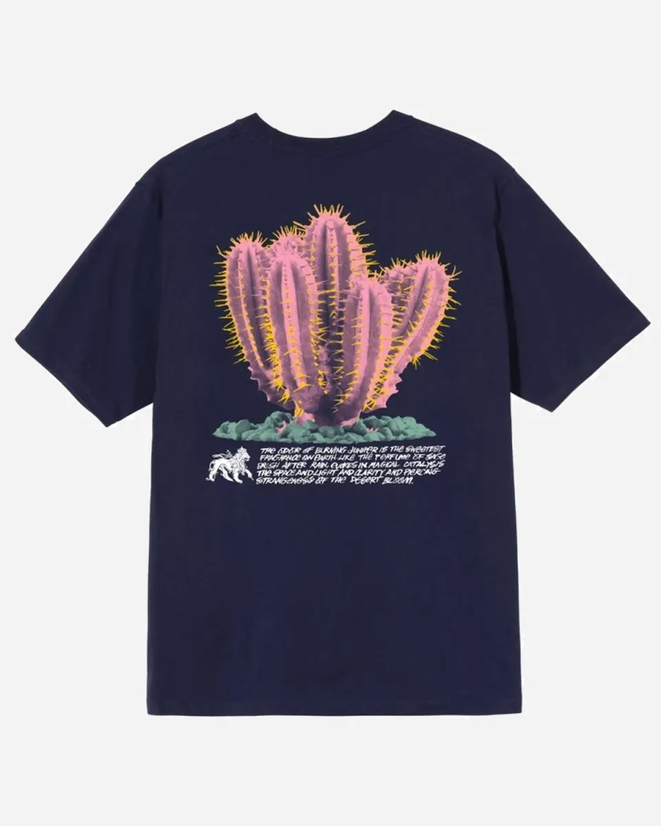 Desert Bloom Tee - Navy