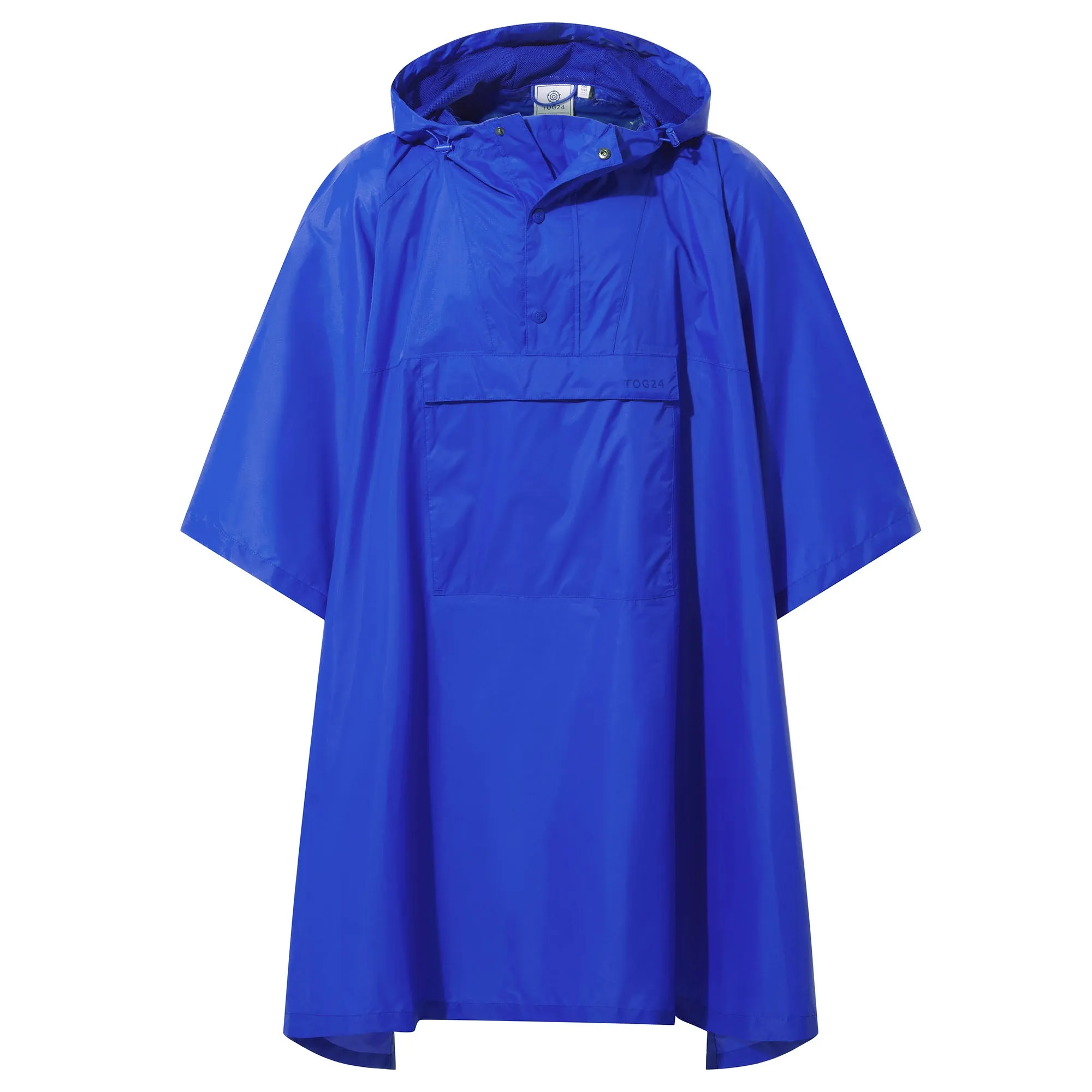 Drench Unisex Poncho - Ultra-Marine Blue