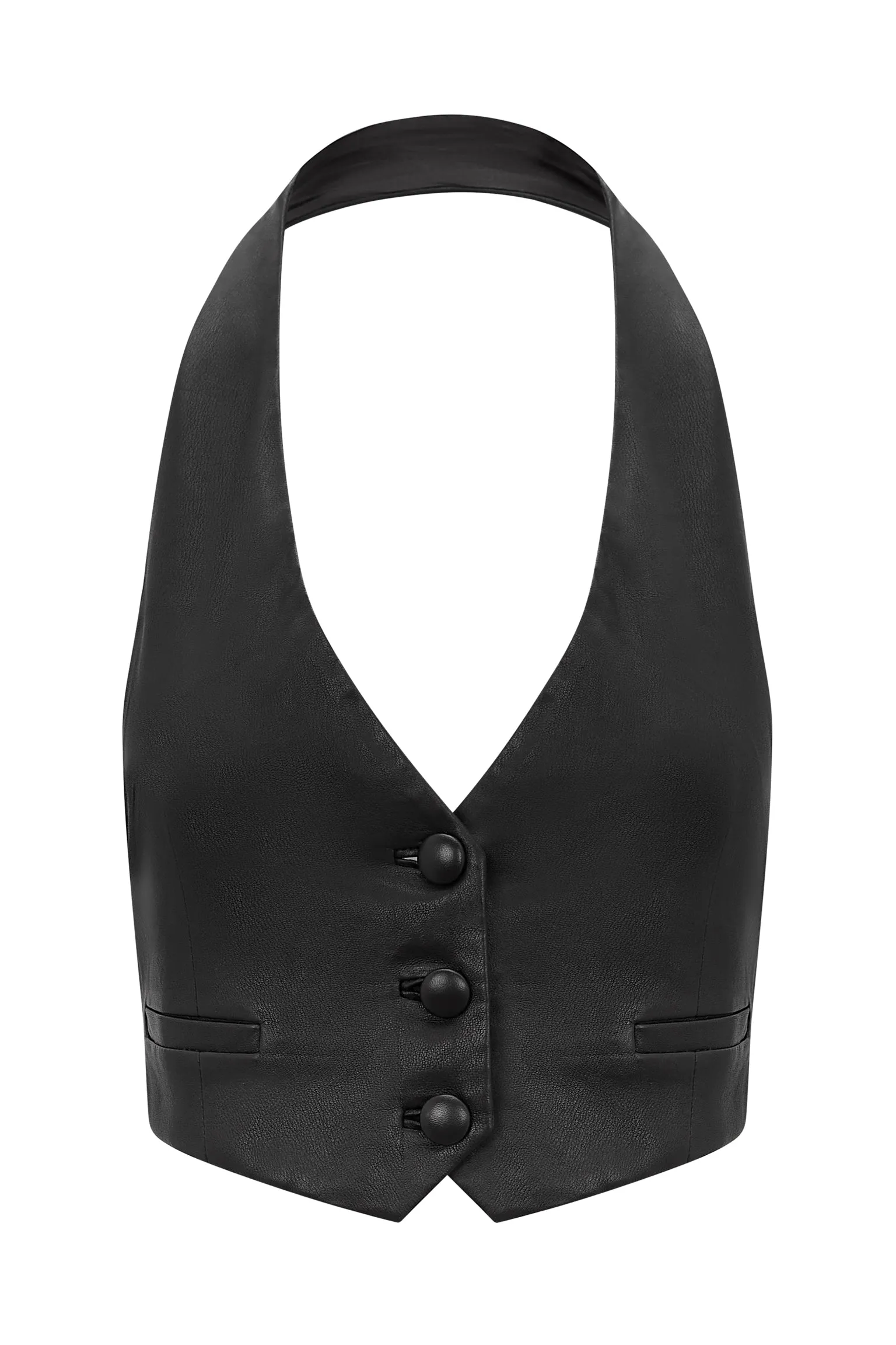 Fabiola Leather Waistcoat