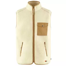 Fjallraven Vardag Pile Fleece Gilet - Chalk White