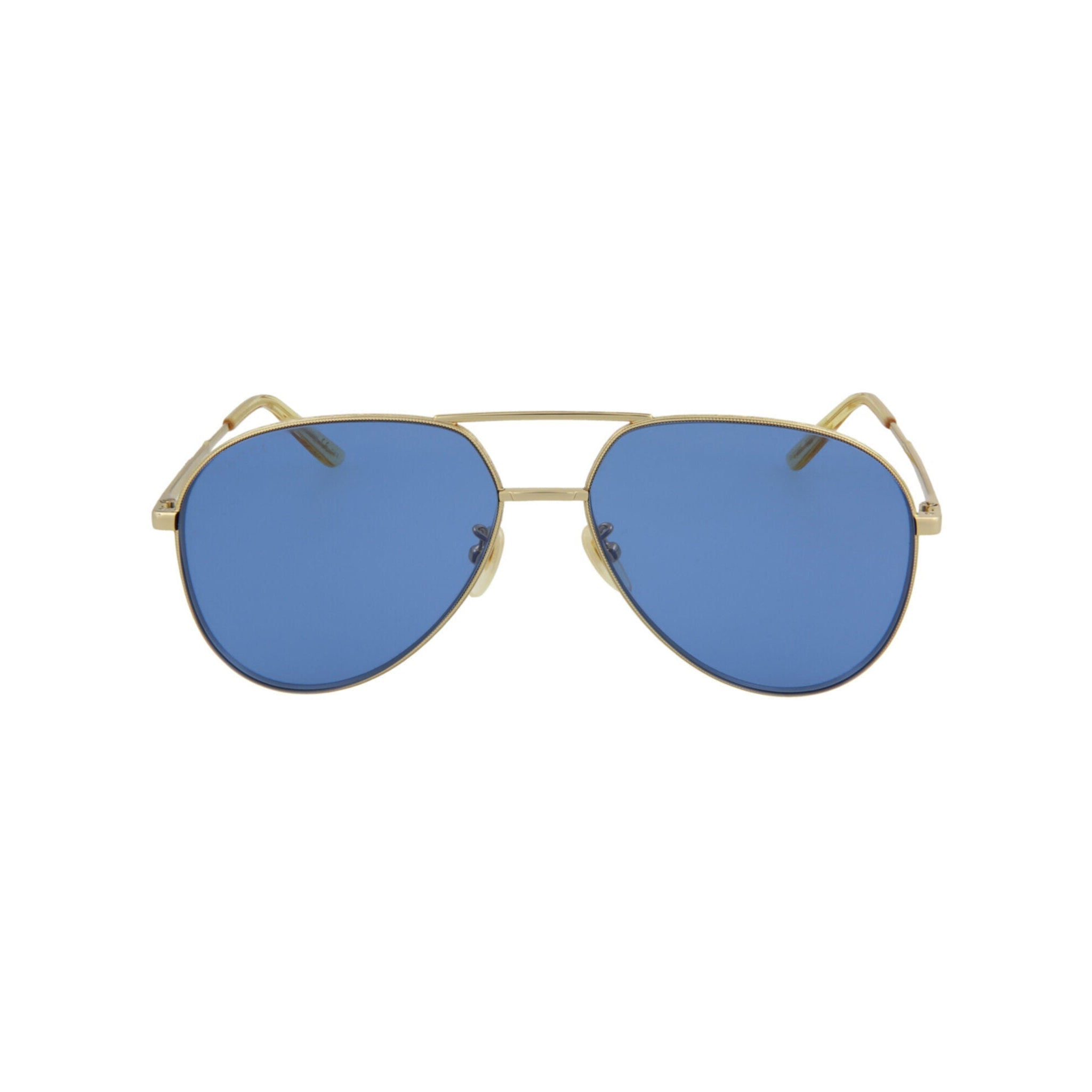 Gucci Aviator-Style Metal Sunglasses GG0356S