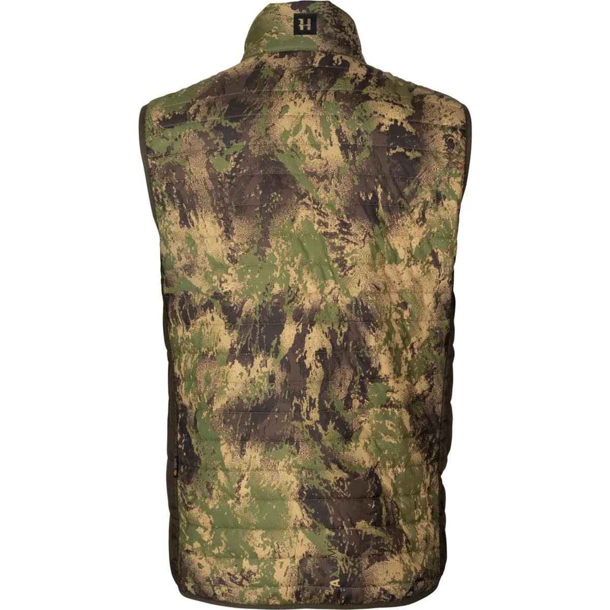 Harkila Deer Stalker camo reversible packable waistcoat Willow green/AXIS MSPForest