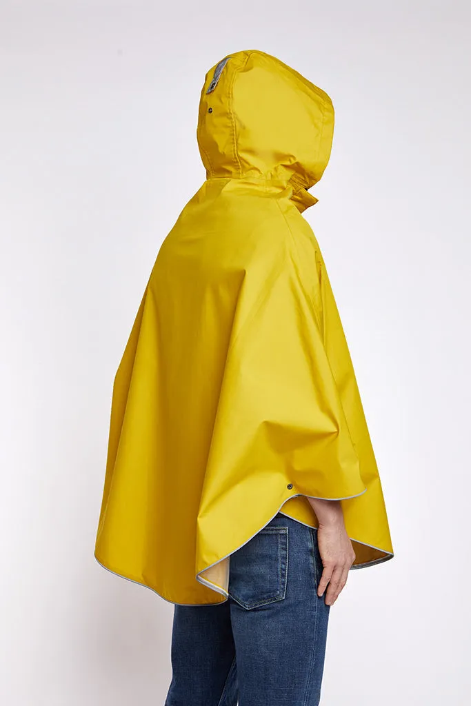 HARPER WATERPROOF COTTON PONCHO | OMO