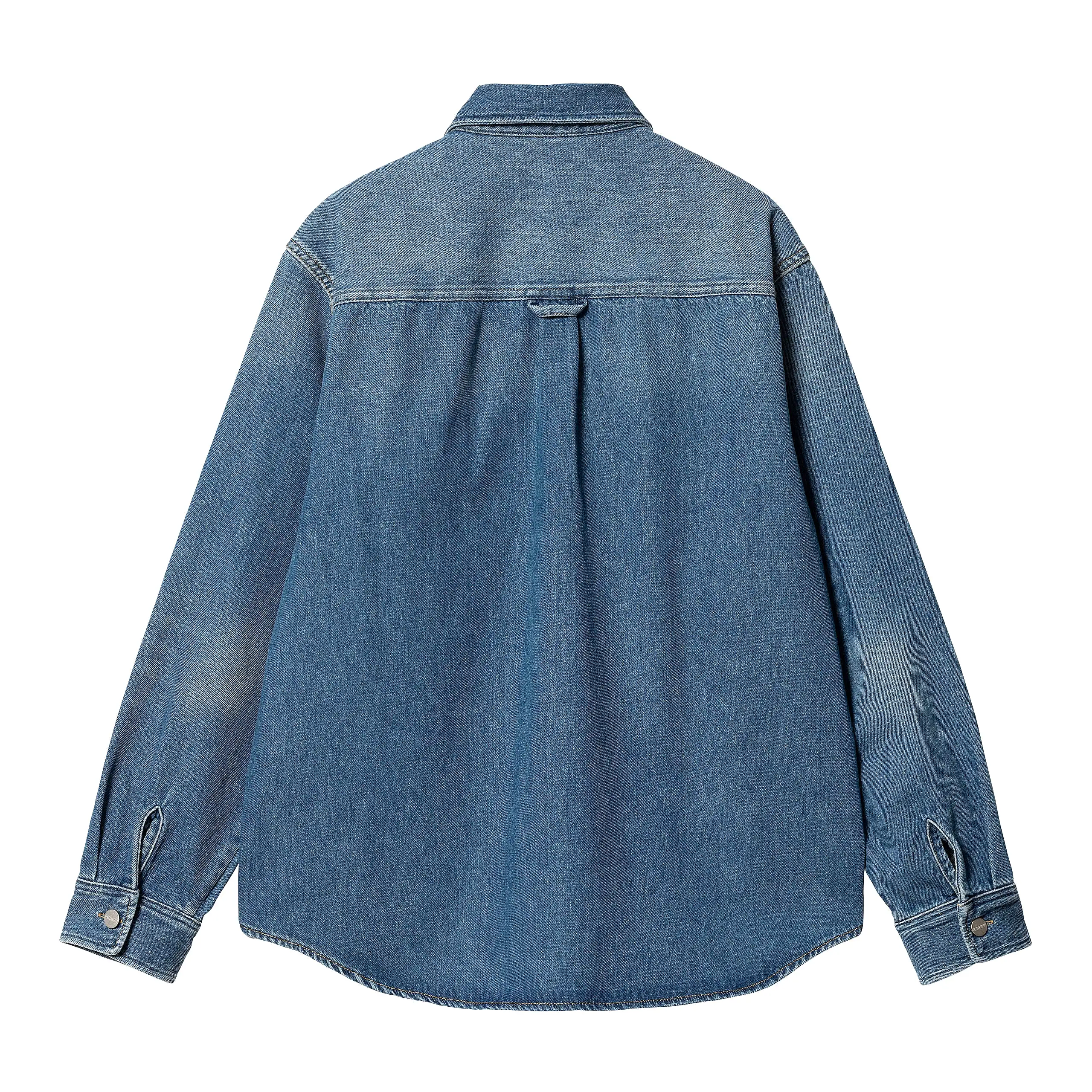 HARVEY SHIRT JAC BLUE DARK USED WASH