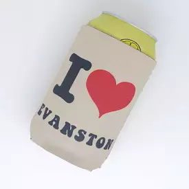 I Heart Evanston Coozie