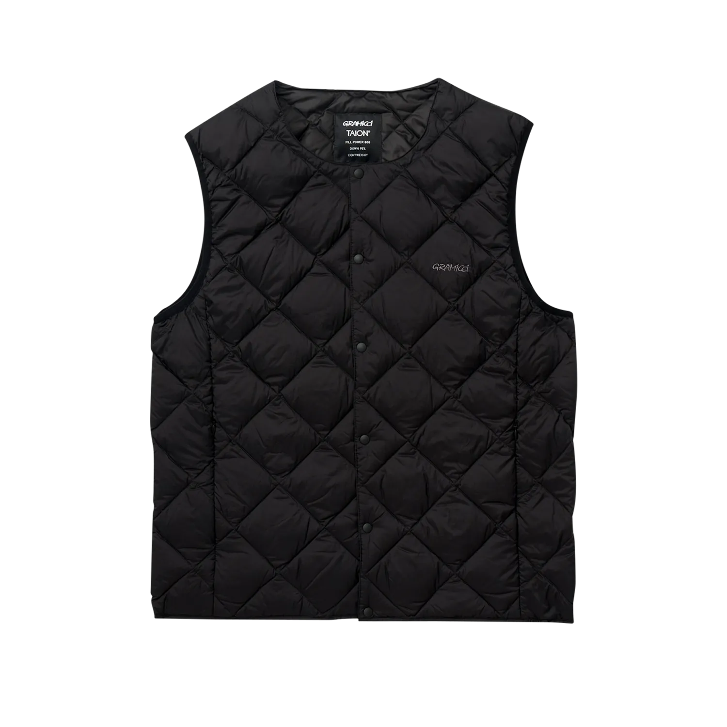 Inner Down Vest - Black