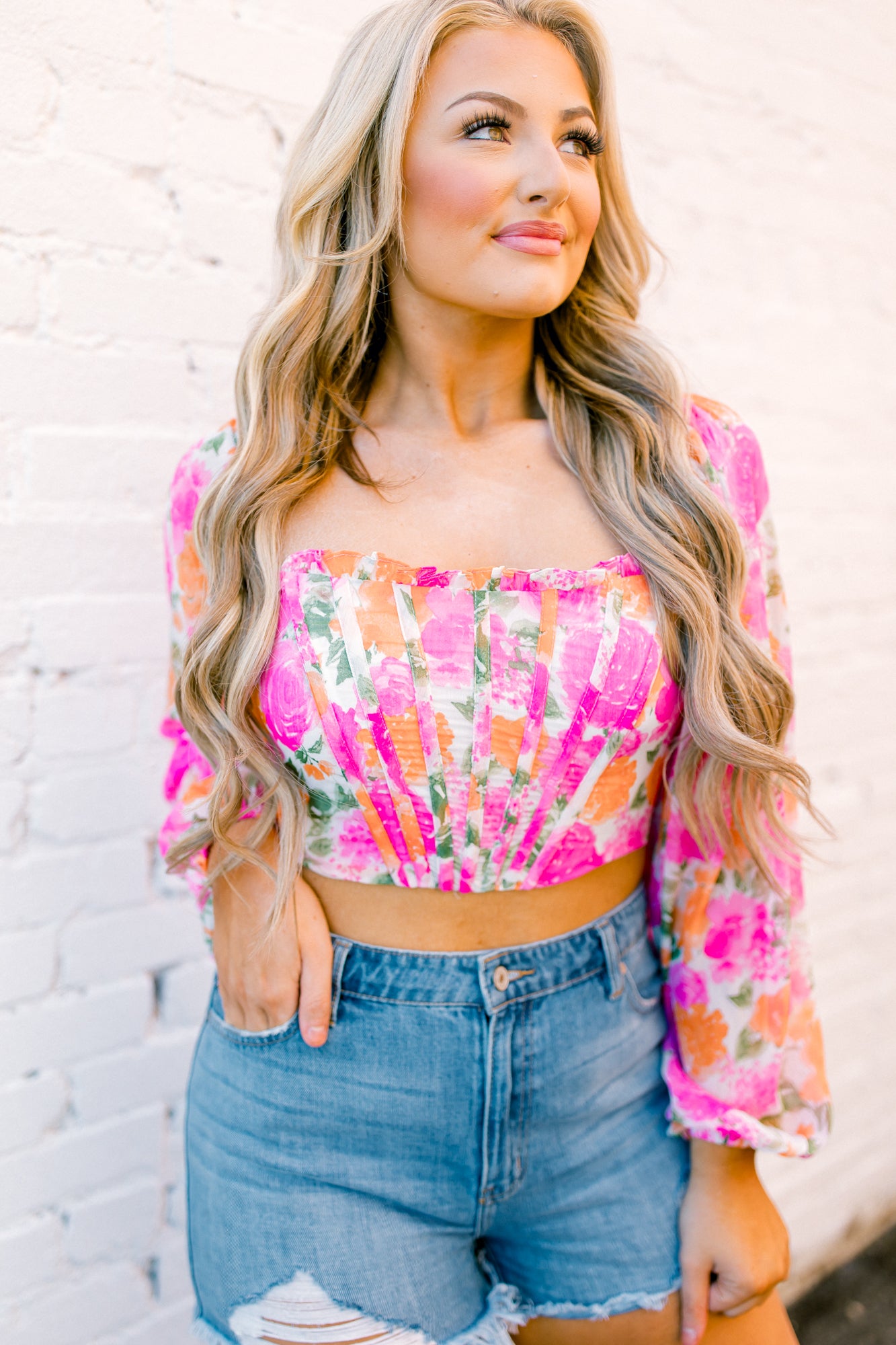 Julia Floral Top