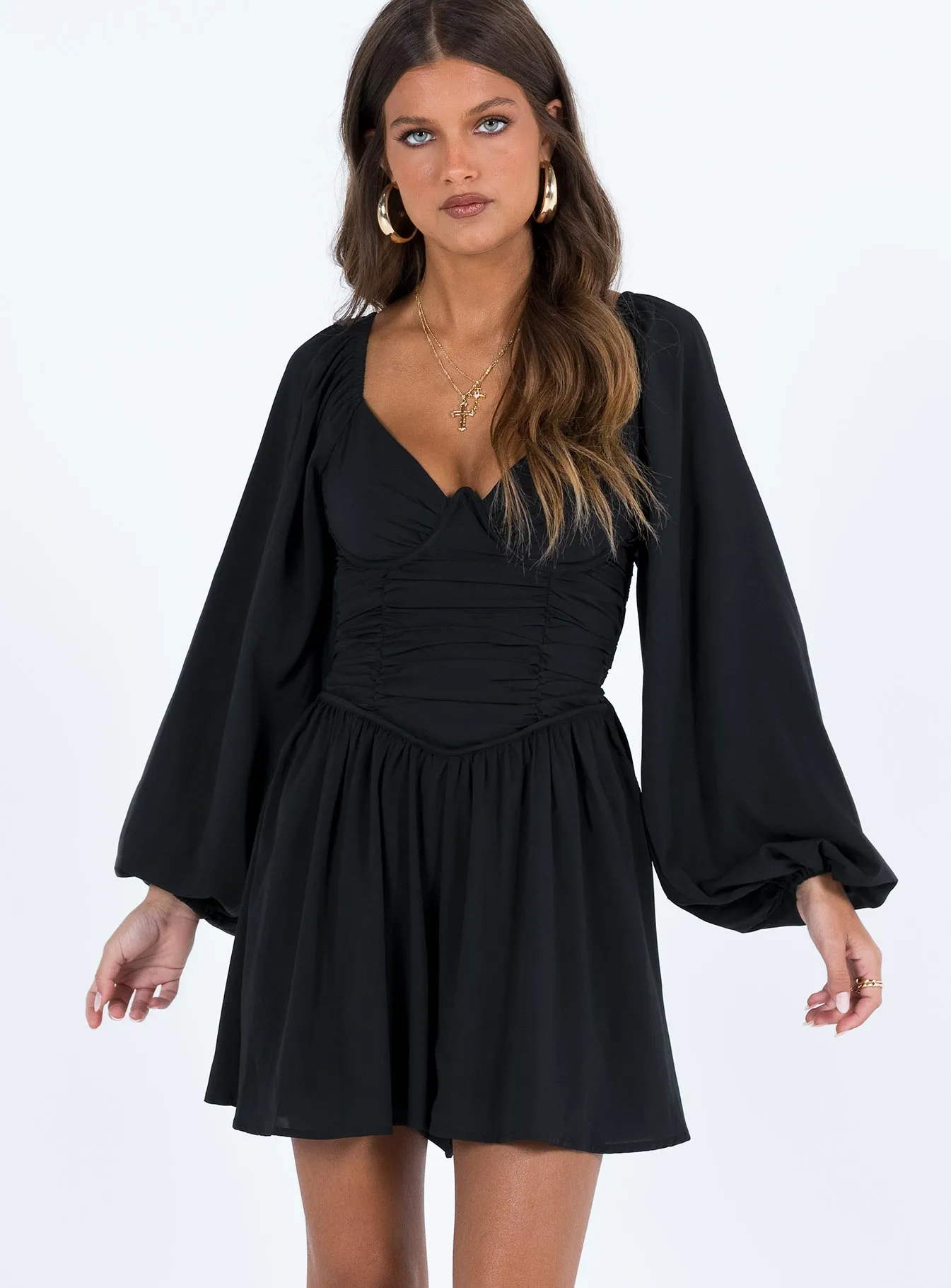 Kamea Playsuit Black