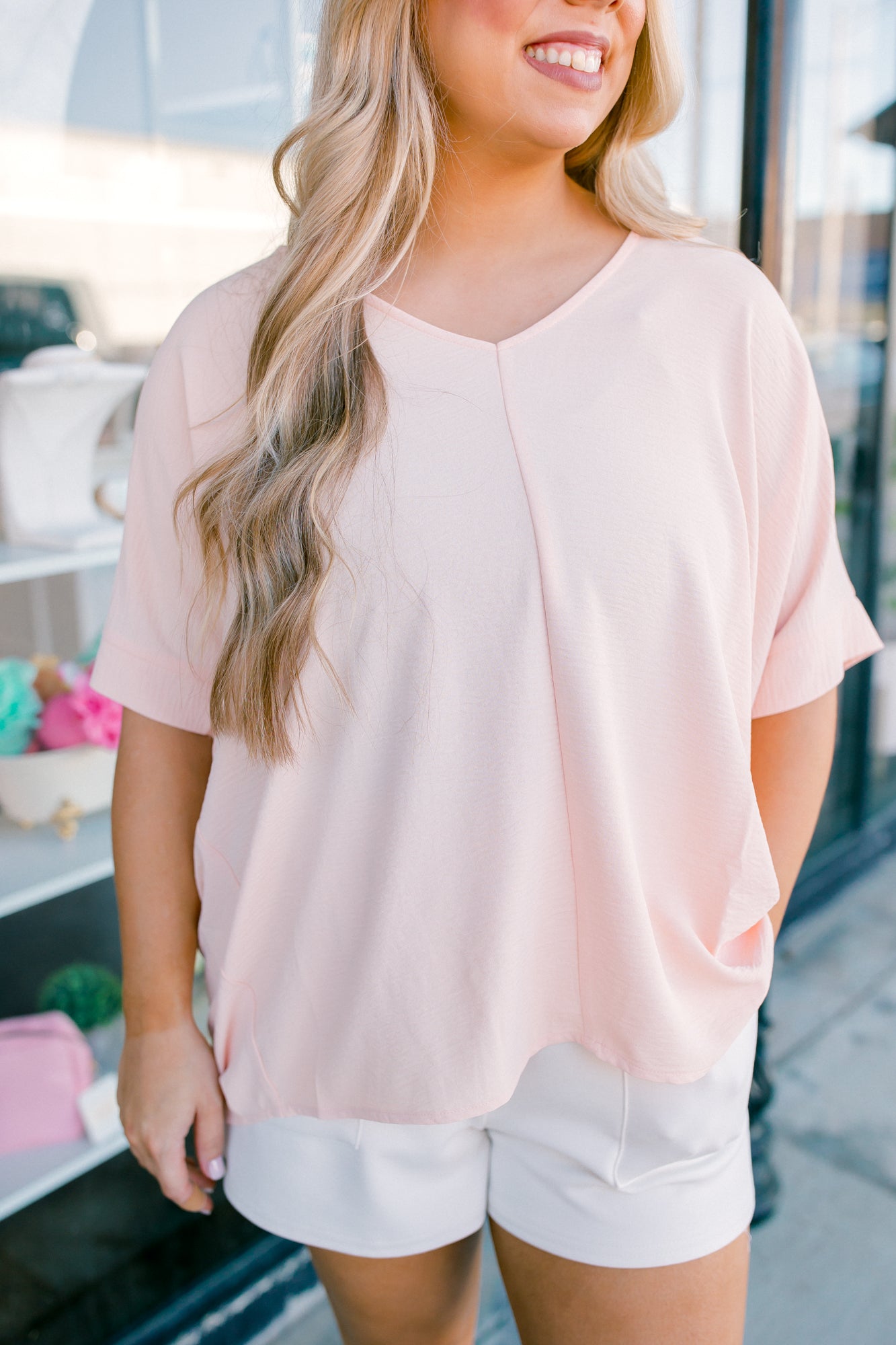 Katie Top - Light Peach