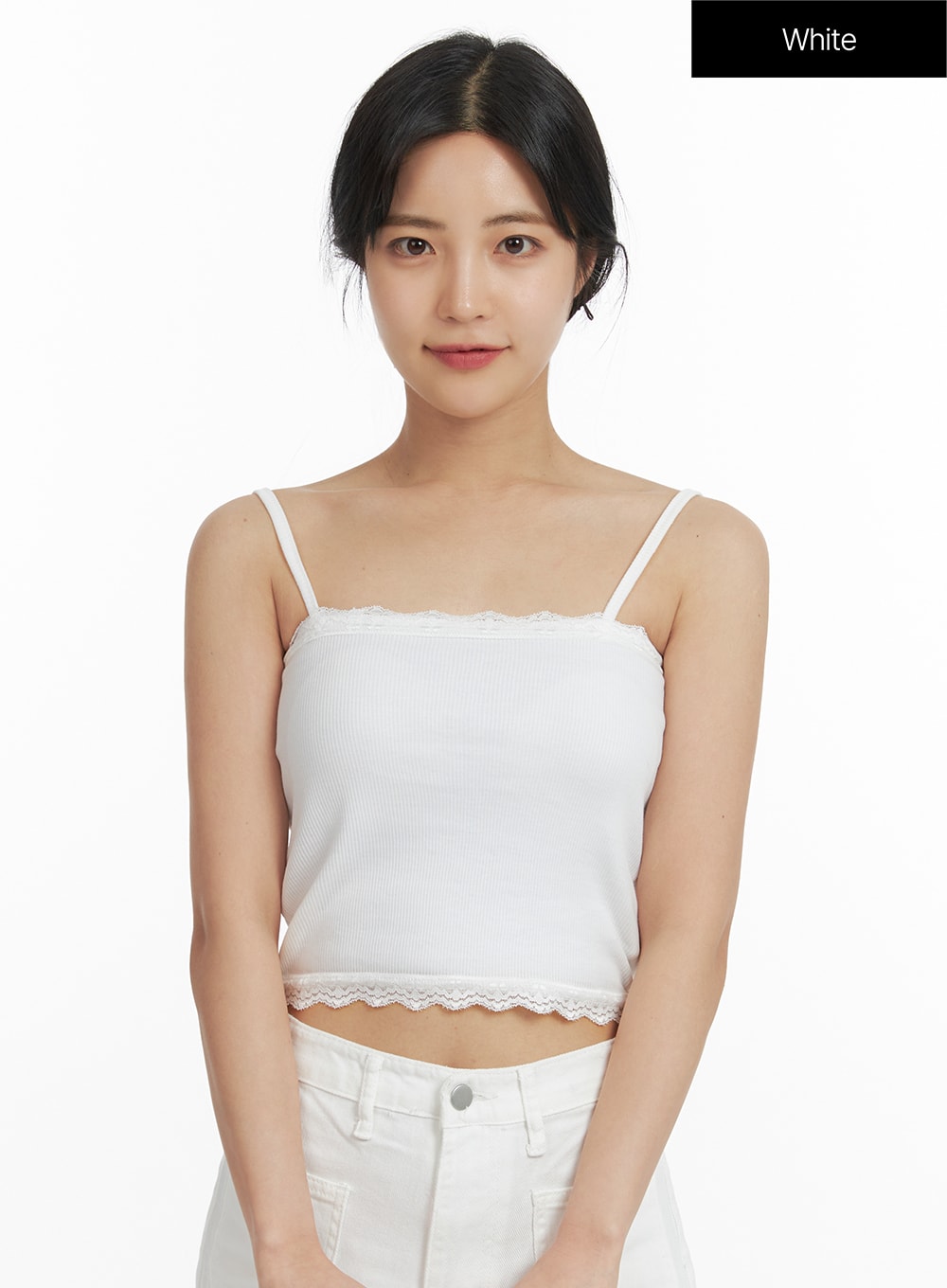 Lace Trim Camisole Top OF416