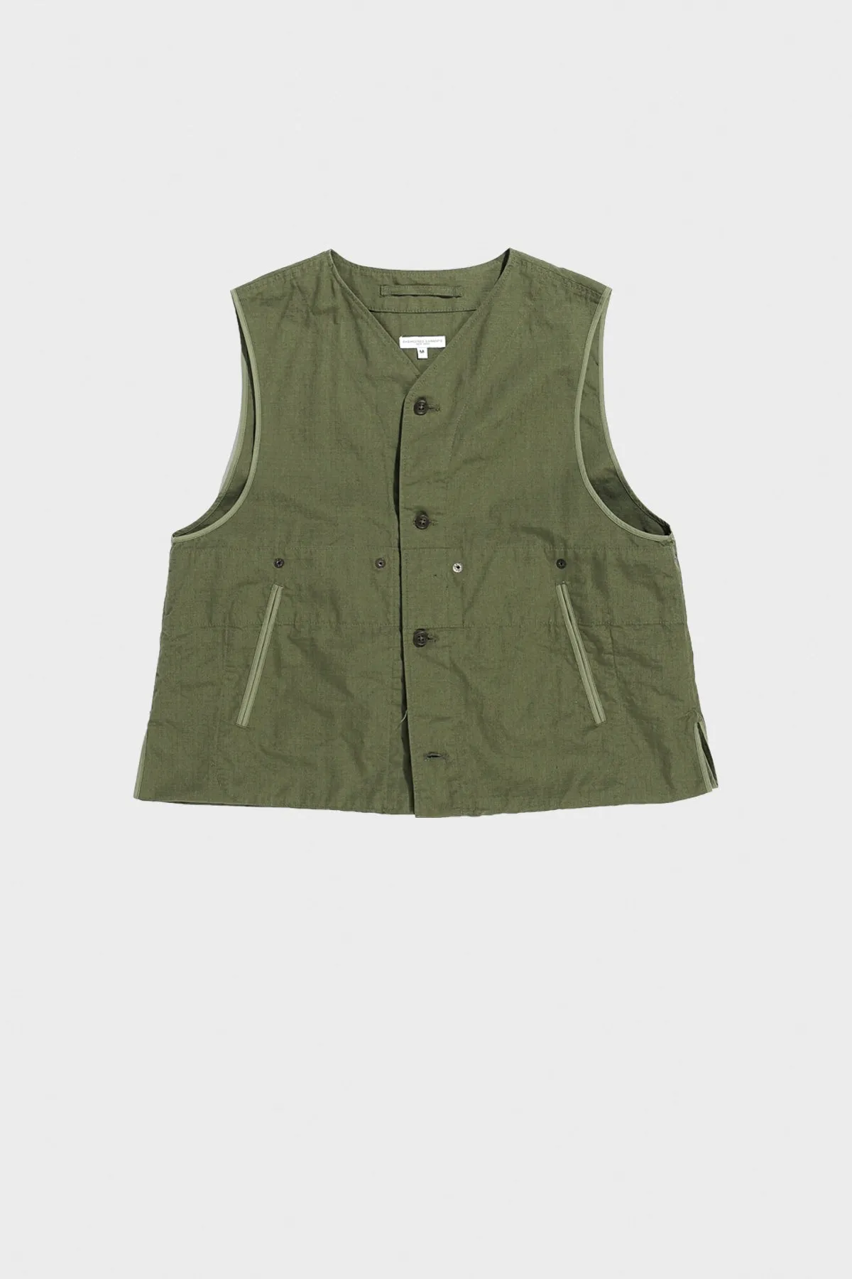 Liner Vest - Olive Cotton Ripstop