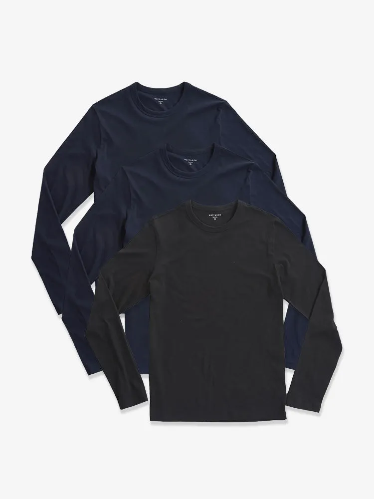 Long Sleeve Crew Tee Driggs 3-Pack