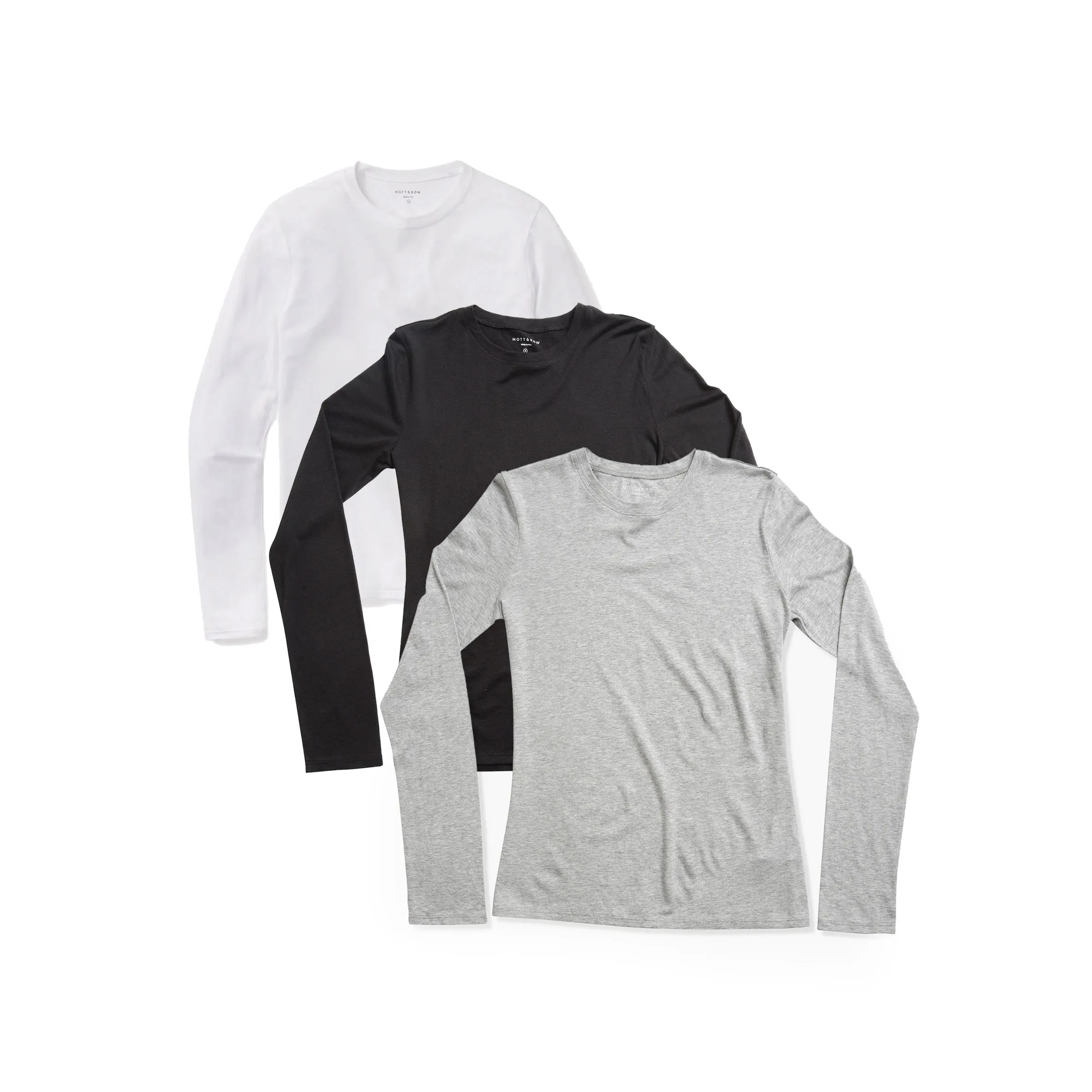 Long Sleeve Crew Tee Marcy 3-Pack