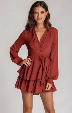 Long Sleeve Playsuit with Ruffle Detail (SJP395A)