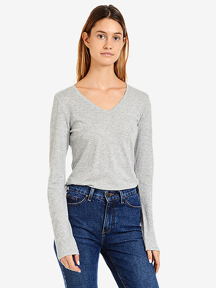 Long Sleeve V-Neck Tee Marcy