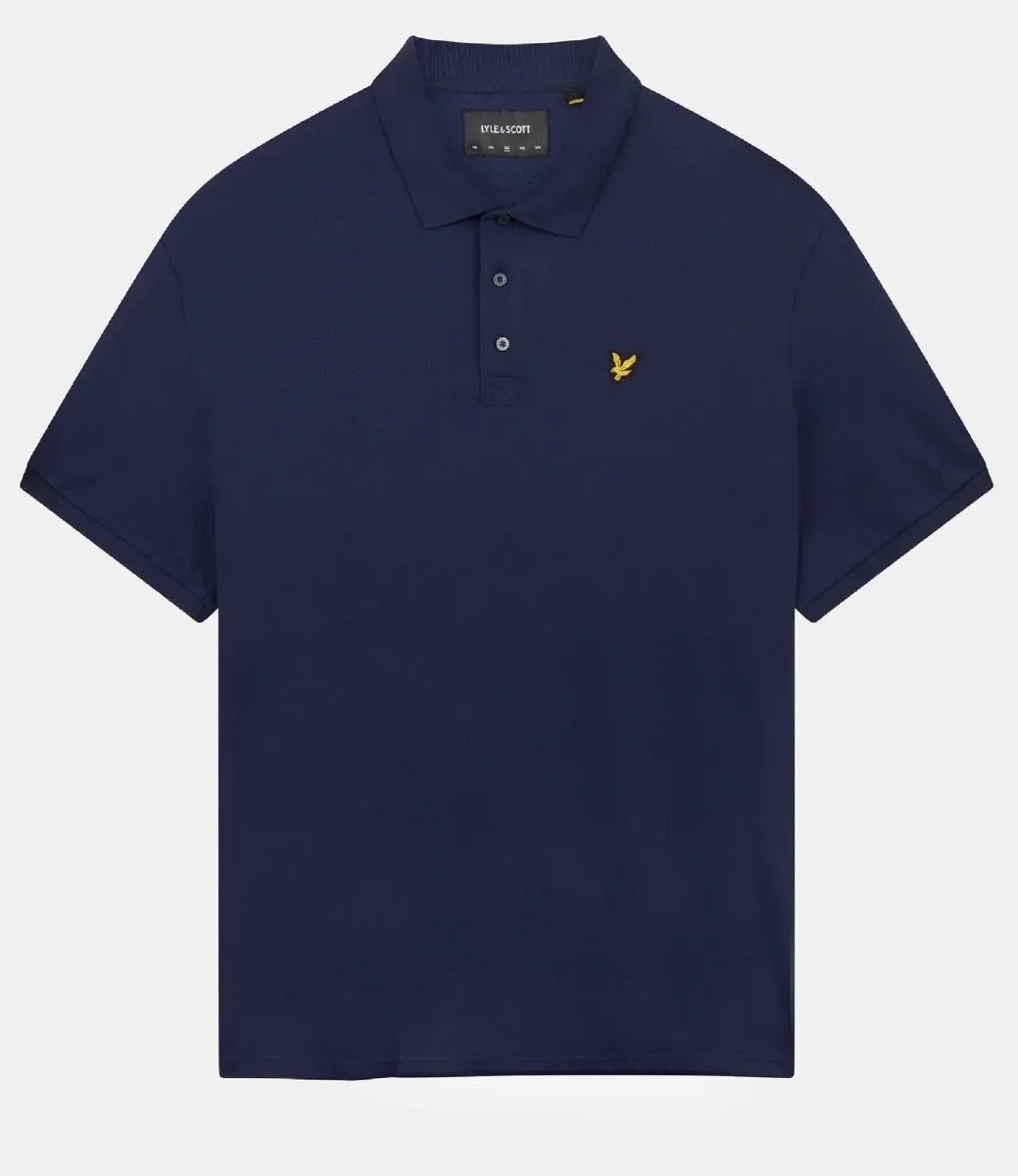 Lyle & Scott Casual Short Sleeve Polo Shirt Navy