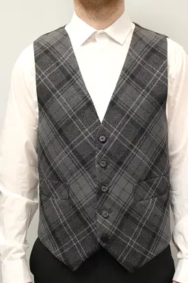 Made to measure tartan Waistcoat - 100% wool