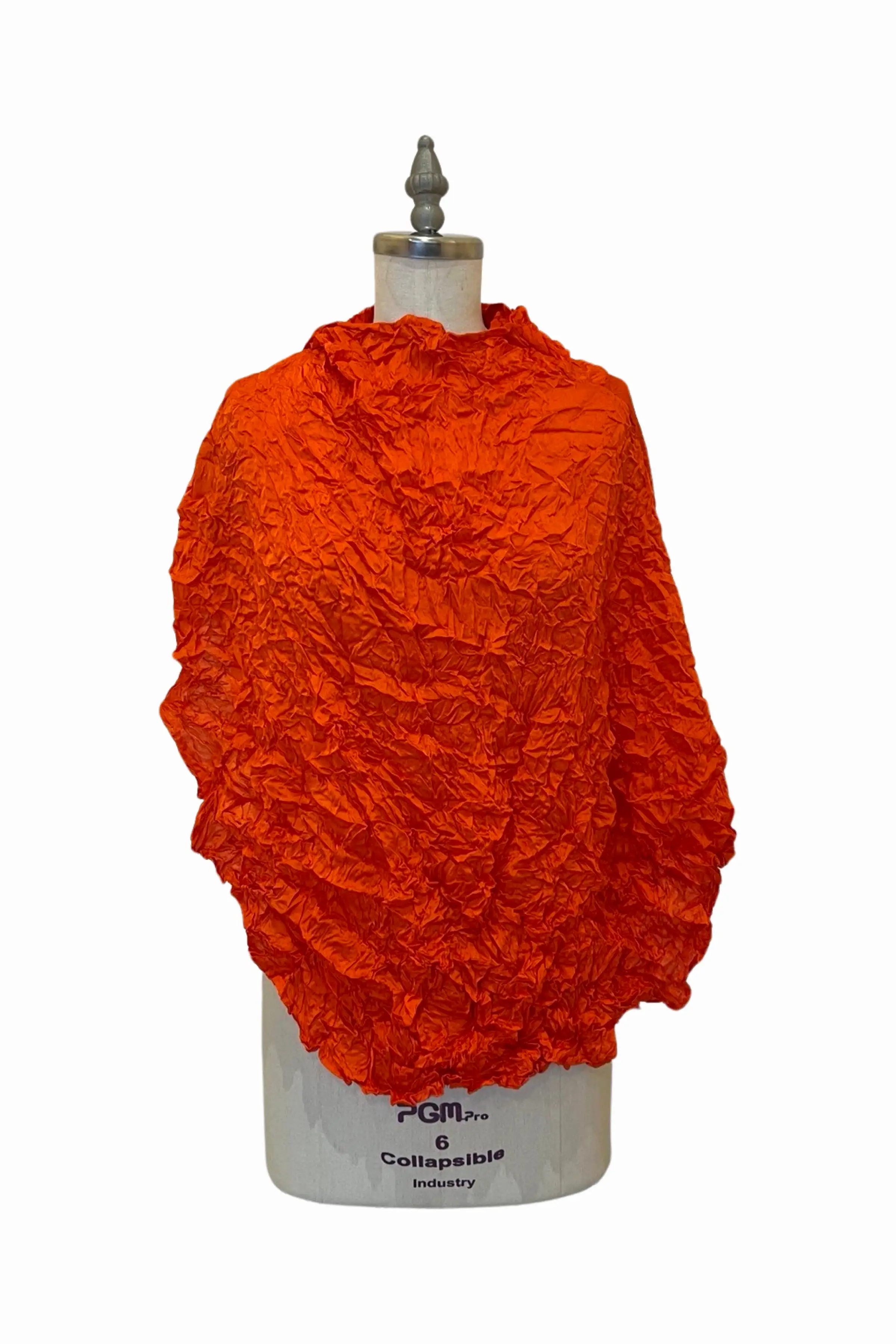 Moth Pebble Poncho | Saffron