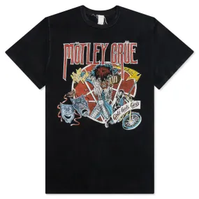 Motley Crue Bad Boys of Rock N' Roll Tee - Coal