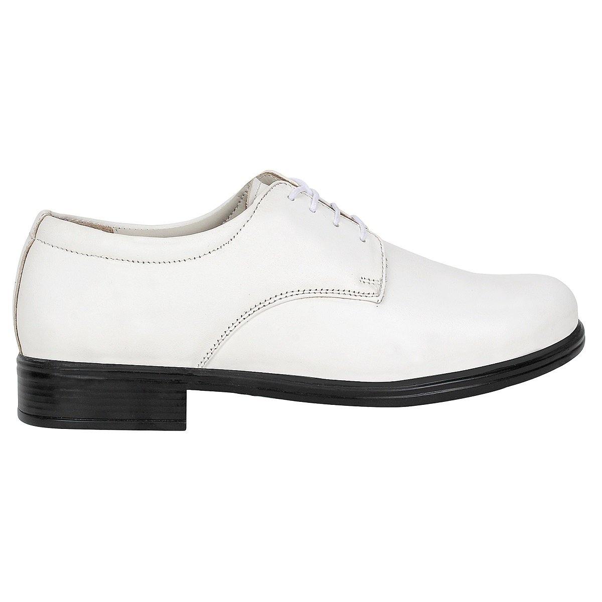 Navy Uniform Shoes White