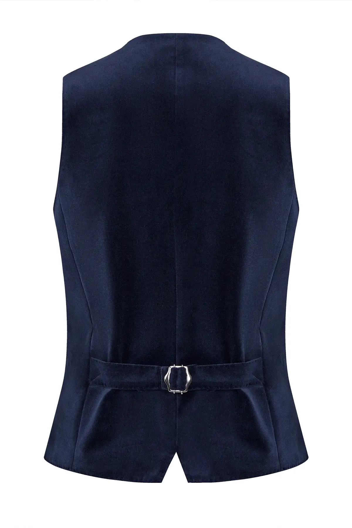 Navy Velvet Waistcoat