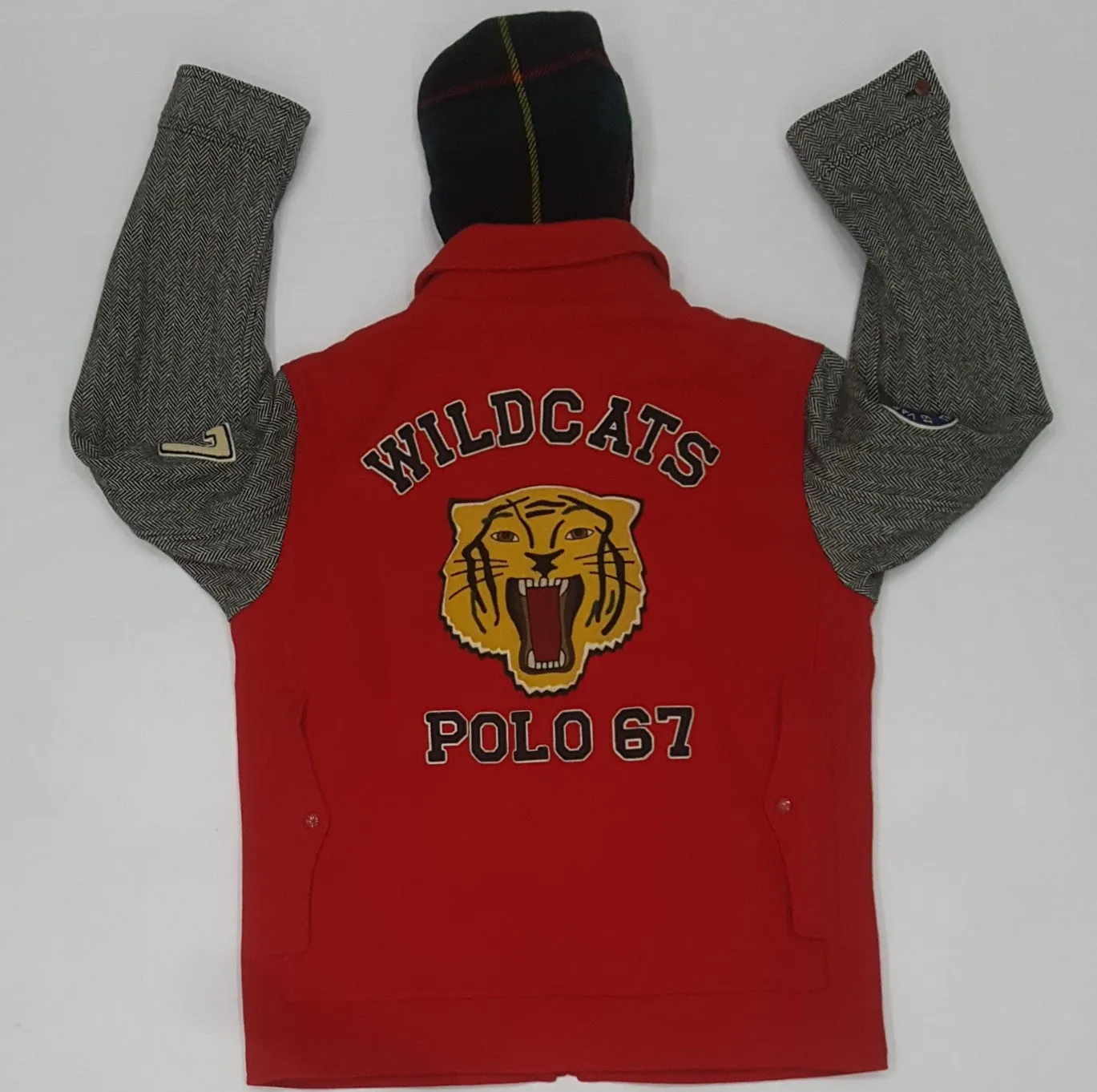 Nwt Polo Ralph Lauren Red Wildcats Polo 67 Jacket