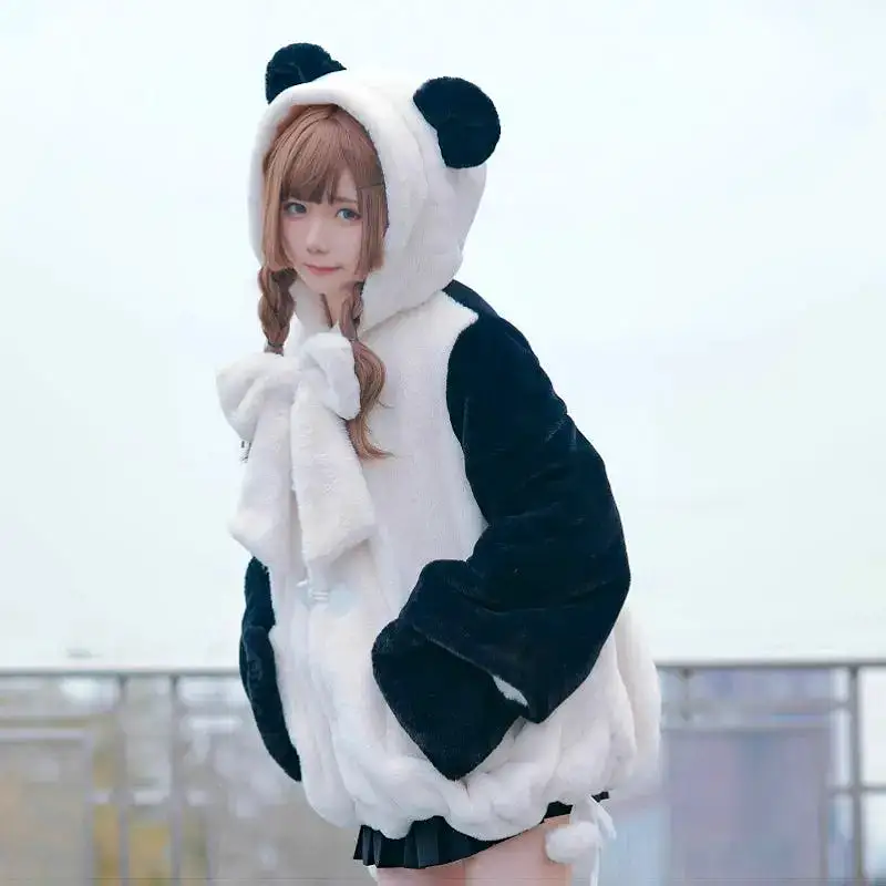 Panda Plush Coat