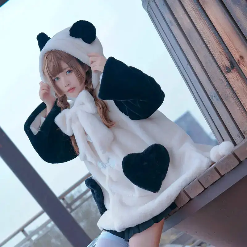 Panda Plush Coat