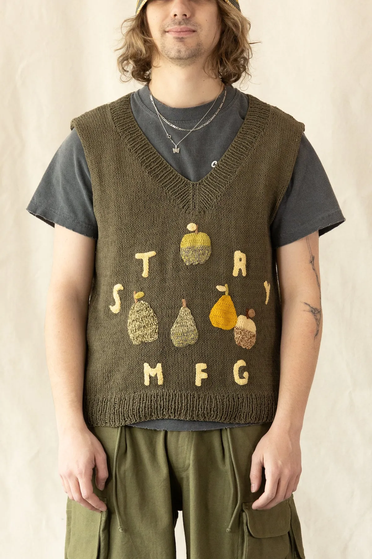 Party Vest - Olive