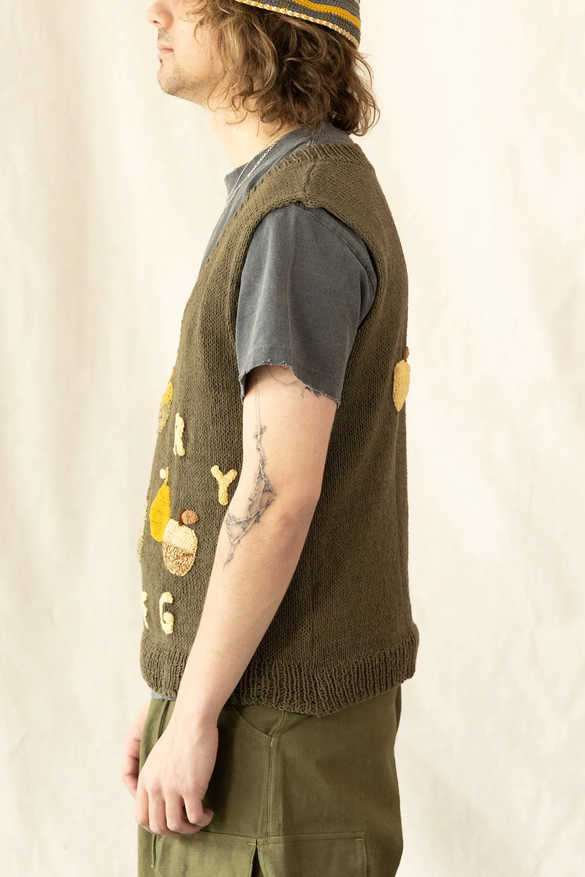 Party Vest - Olive