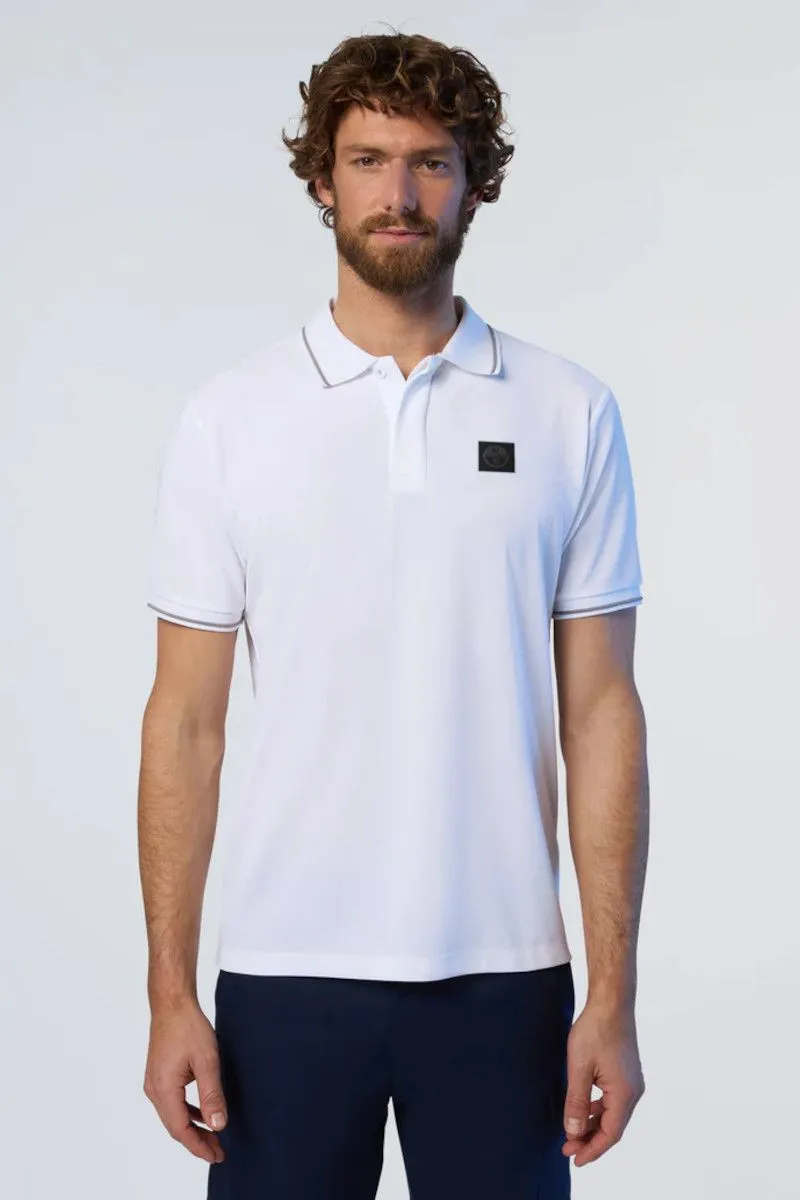 Polo Coolmax uomo Bianco