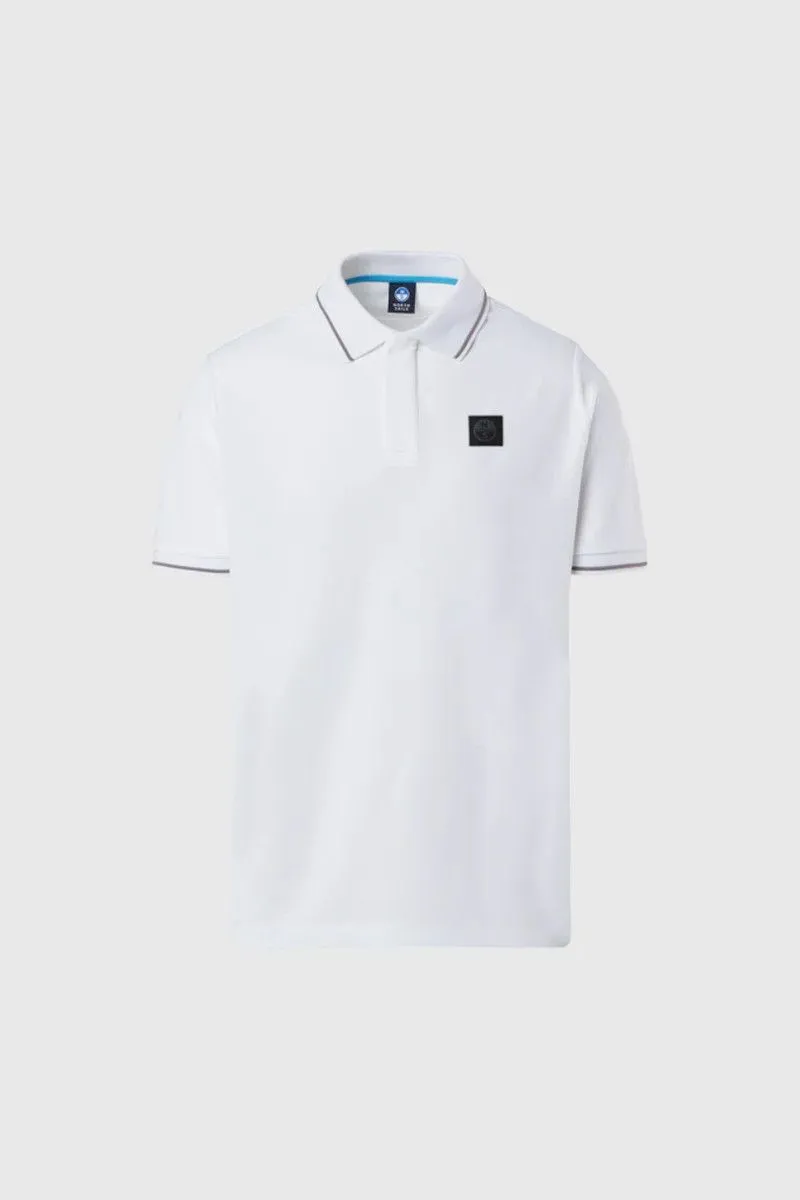 Polo Coolmax uomo Bianco