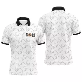 Polo De Golf, Motif Club De Golf, Cadeau Original Golfeur - CT15082219