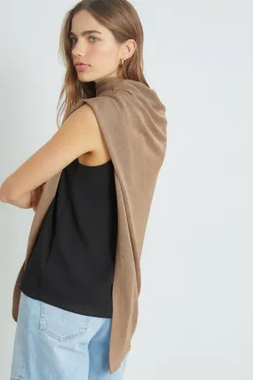 Poncho PUNTO Taupe