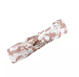 Pop Ya Tot Twist Top Headband - Leaf