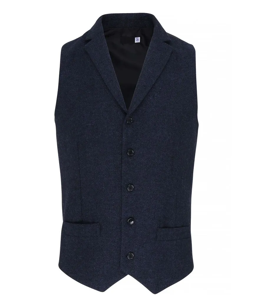 Premier - Herringbone Waistcoat - PR625