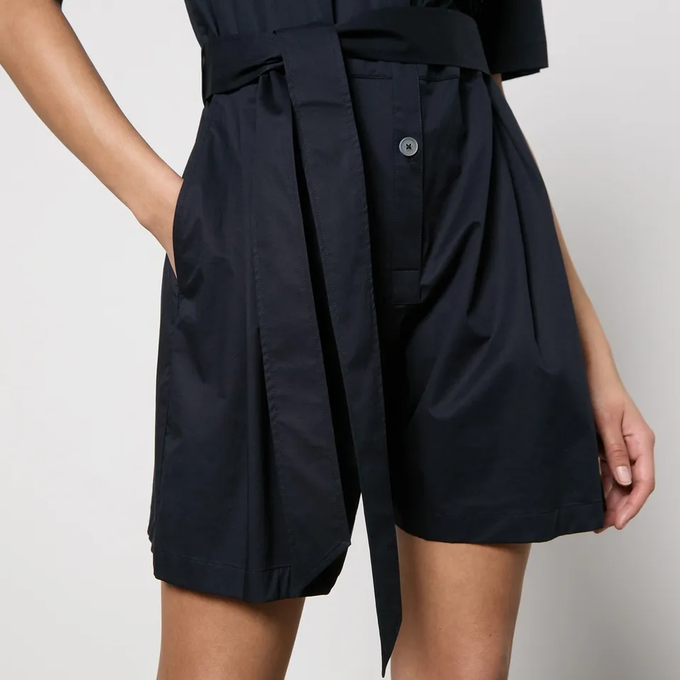 PS Paul Smith Belted Cotton Playsuit - UK 14/IT 46 | Coggles