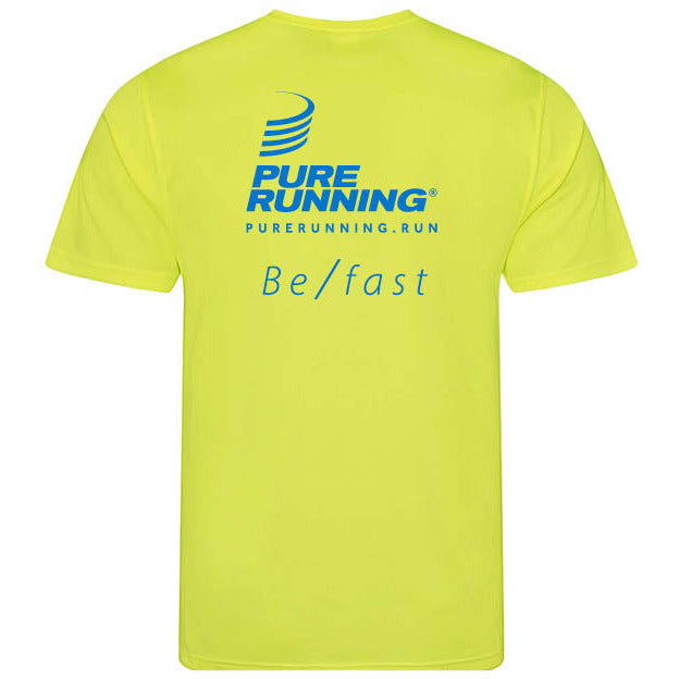 Pure Running Be/Fast Men's Short sleeve tee