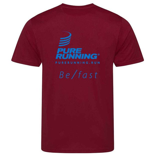 Pure Running Be/Fast Men's Short Sleeve Tee