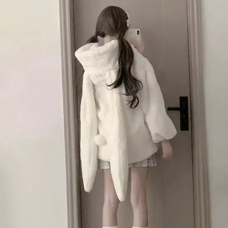 Rabbit Bunny Plush Coat