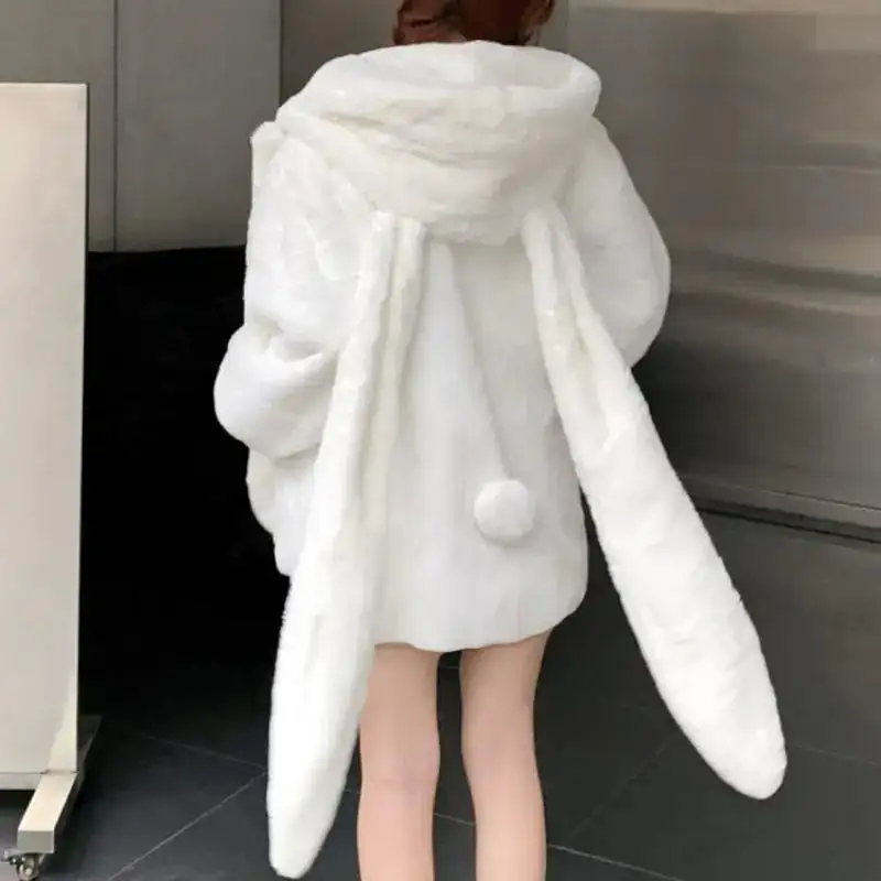 Rabbit Bunny Plush Coat