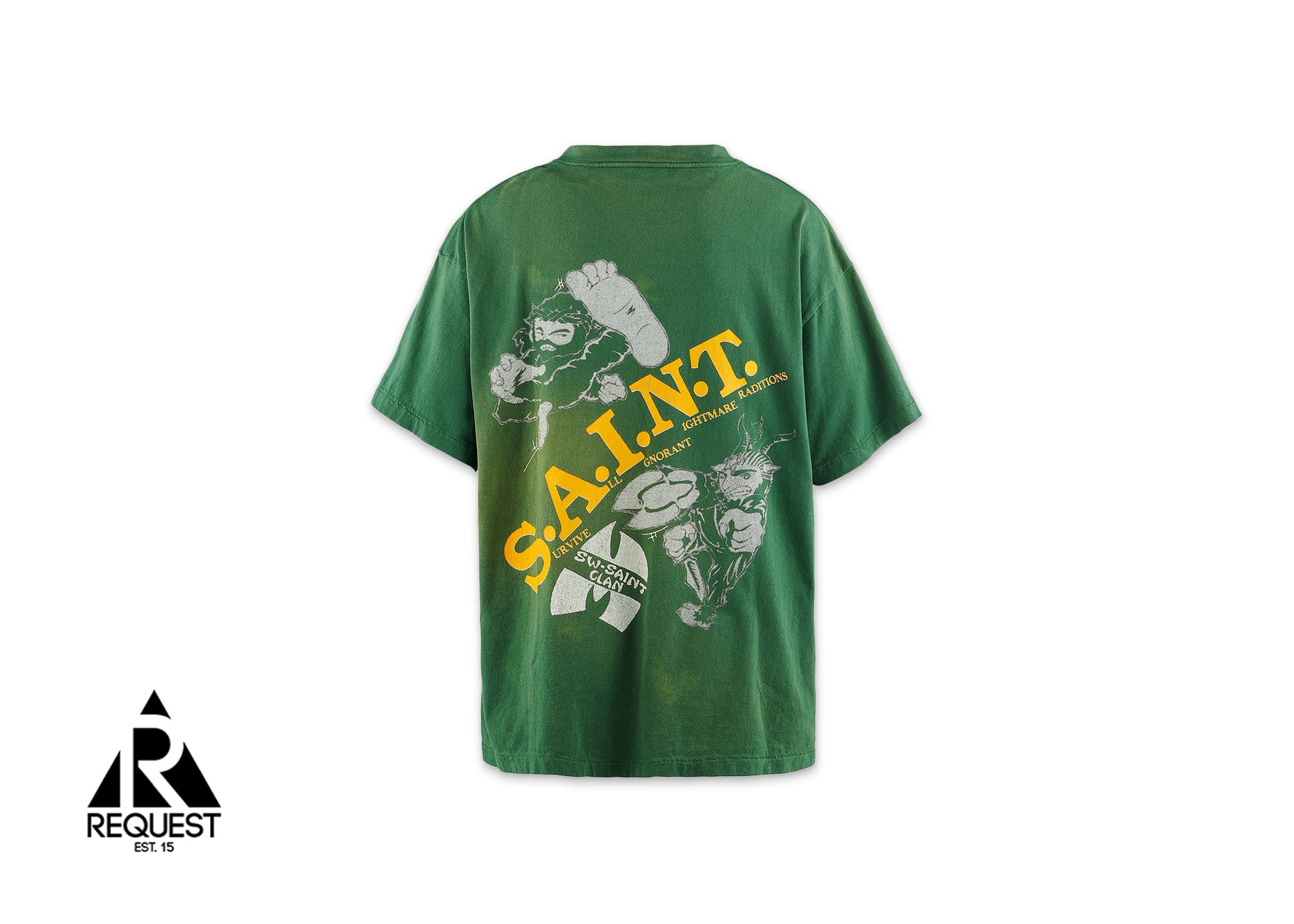 Saint Michael x Sean Wotherspoon Saint Clan Tee Green