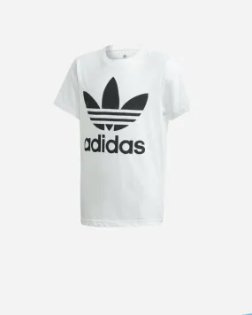 Teens Trefoil Tee - White/Black