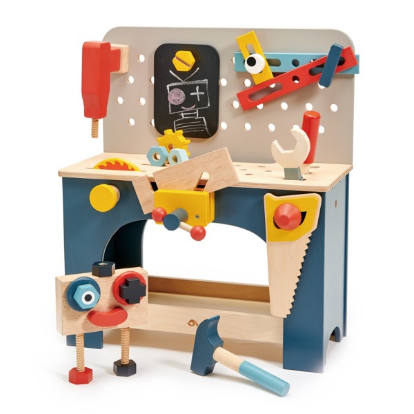 Tender Leaf Toys Table Top Tool Bench **Pick up Instore only**