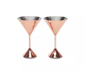 Tom Dixon Plum Martini Glasses, Set of 2