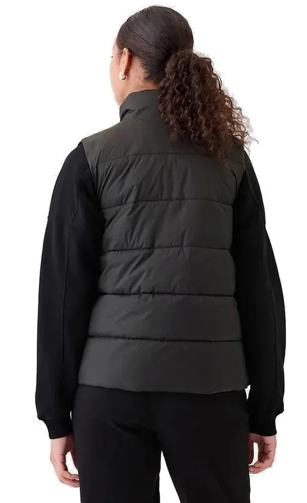 vest GAP V-Frch Logo LW Puffer - Black 1 - women´s