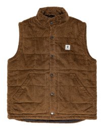 VESTE ELEMENT WOODLAND CORDUROY SANS MANCHES DPERLANTE