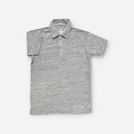 Vintage Comfort Polo- Light Heather Gray