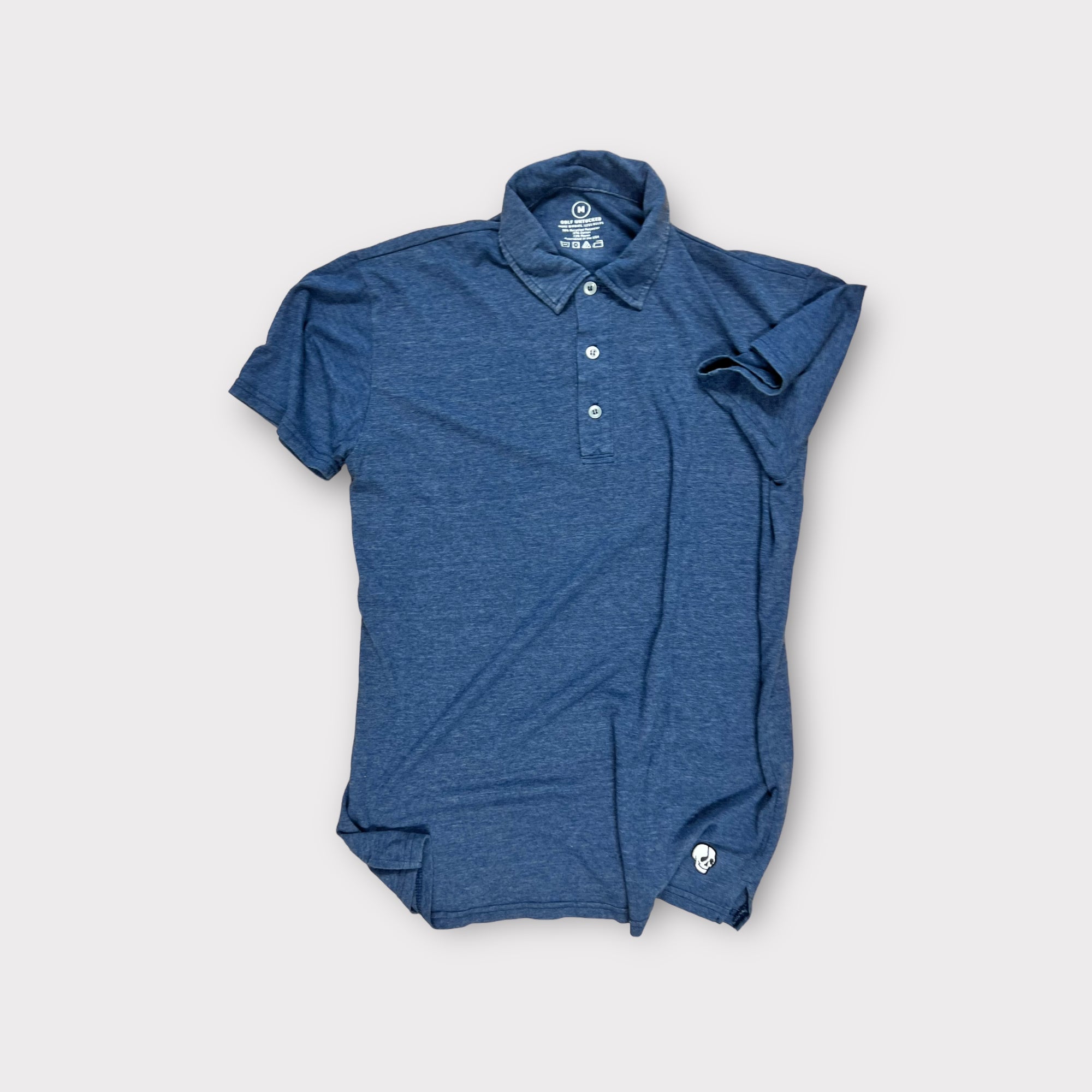 Vintage Comfort Polo- Navy