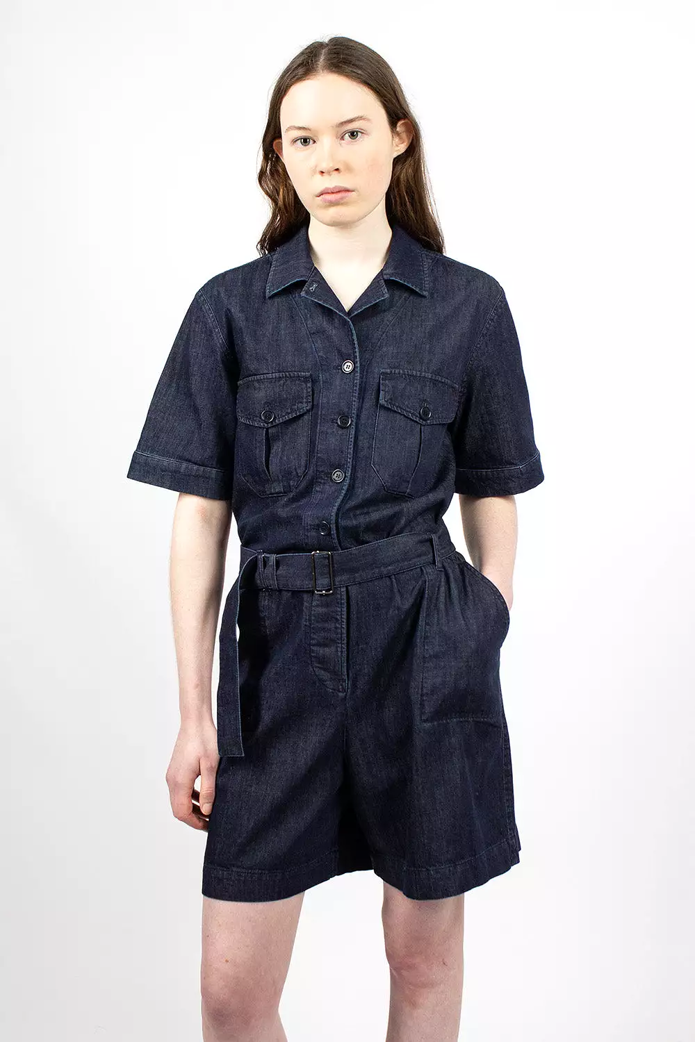 Wanderer Playsuit Indigo